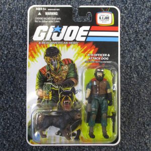 G.I. Joe 3.75" Retro Collection K-9 Officer & Attack Dog