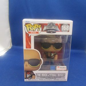Funko POP! WWE #168: "Final Boss" The Rock