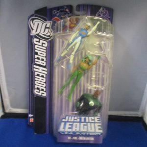 Justice League Unlimited: Ice, Fire, Green Lantern 3 Pack