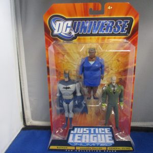 Justice League Unlimited Fan Collection 3 Pack: Batman, Amanda Waller, General Eiling