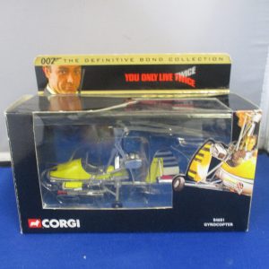 Corgi Definitive 007 Bond Collection Gyrocopter