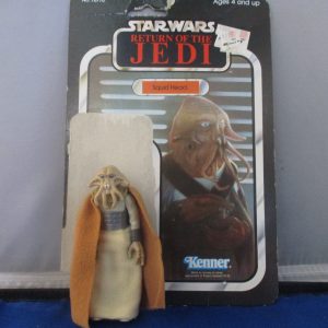 Kenner Star Wars ROTJ Orange Cape Squid Head