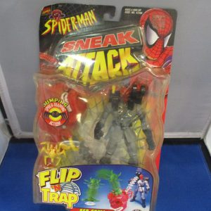 Spider-Man Sneak Attack Flip n Trap Red Skull