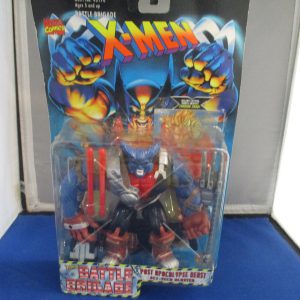 Toybiz X-Men Battle Brigade: Post Apocalypse Beast with Sci-Tech Blaster