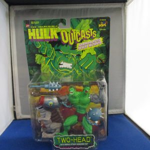 Toybiz The Incredible Hulk Outcasts: Two Heads With Missile Attack Kangaroo Rat