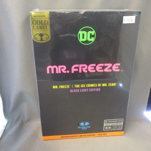 McFarlane Toys Gold Label DC Mr.Freeze Black Light Edition