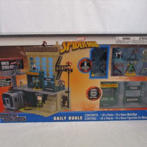 Marvel Spider-Man Daily Bugle Nano Playset