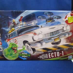 Ghostbusters ECTO-1 Car With Stretch Tech Slimer Track & Trap