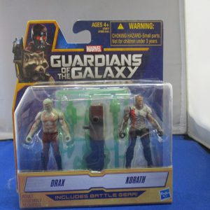 Marvel Guardians of The Galaxy Drax & Korath 2-Pack