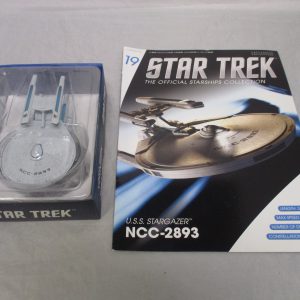 Eaglemoss Star Trek U.S.S. Stargazer NCC-2893 & Magazine