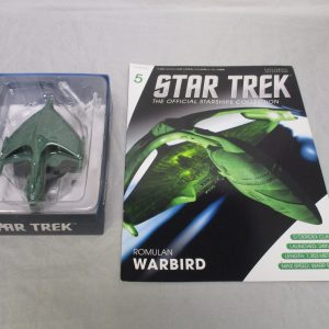 Eaglemoss Star Trek Romulan Warbird & Magazine