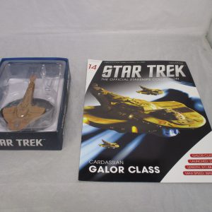 Eaglemoss Star Trek Cardassian Galor Class & Magazine