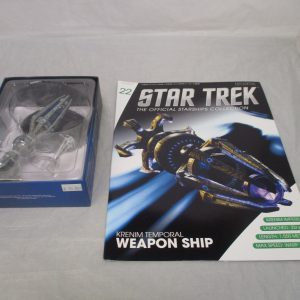 Eaglemoss Star Trek Krenim Temporal Weapon Ship