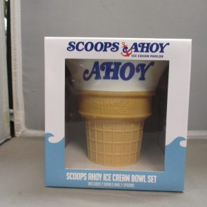 Scoops Ahoy Ice Cream Bowl Set