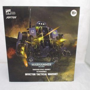 Joy Toy Warhammer 40,000 Vanguard Space Marines Ultramarines Invictor Tactical Warsuit 1:18 Scale