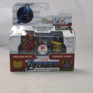 Minimates Marvel Iron Man MK 85 and Warrior Thanos 2 pack