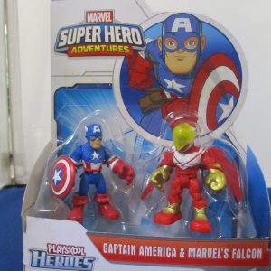 Marvel Playskool Heroes Super Hero Adventures Captain America and Falcon