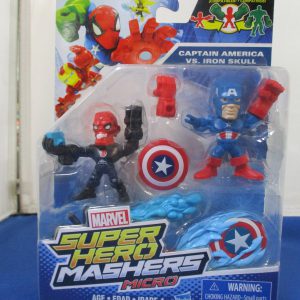 Marvel Super Hero Mashers Micro Captain America vs. Iron Skull 2-Pack