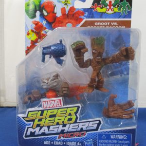 Marvel Super Hero Mashers Micro Groot vs. Rocket Raccoon 2-Pack