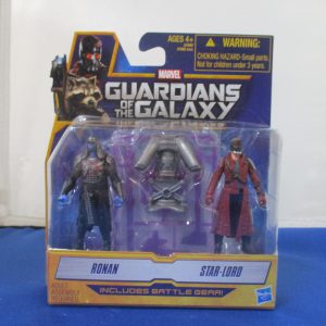 Marvel Guardians of The Galaxy Star-Lord and Ronan 2 Pack