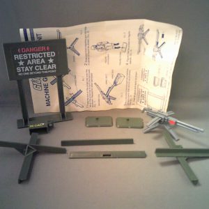 G.I.Joe Machine Gun Defense W/ BP
