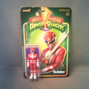 Super7 Mighty Morphin' Power Rangers ReAction Red Ranger