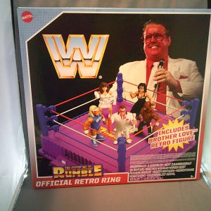 WWE Official Royal Rumble Retro Ring W/ Brother Love