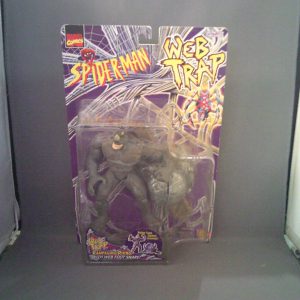 Toybiz Spider-Man Web Trap Rampaging Rhino