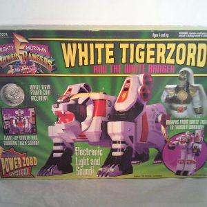 Power Rangers White Tigerzord With White Ranger