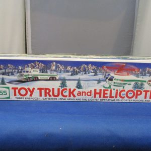 Hess Toy Truck and Helicopter