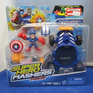Marvel Super Hero Mashers Micro Captain America & Racer