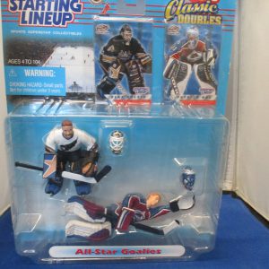 '00 Starting Lineup All Star Goalies Olaf Kolzig & Patrick Roy
