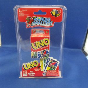 World's Smallest UNO cards