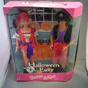 1998 Barbie #19874 Halloween Party Barbie & Ken
