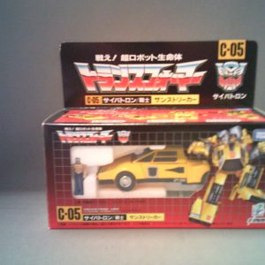 Takara Tomy Transformers Missing Link C-05 Sunstreaker T-Spark