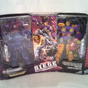 SIEGE Fan Vote Battle 3-Pack Holo Mirage, Powerdasher Aragon, and Decepticon Impactor