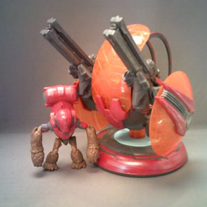 Halo Infinite World Of Halo Shade Turret W/ Grunt Assault