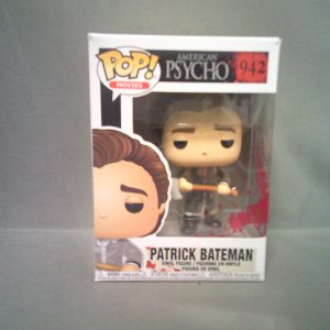 Funko POP! Movies #942 Patrick Bateman W/ Axe