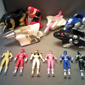 McDonald's 1995 Power Rangers Movie Set