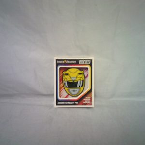 Pinfinity Power Rangers Augented Reality Yellow Ranger Pin