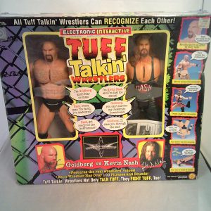 WCW Tuff Talkin Wrestlers Goldberg Vs. Kevin Nash