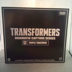 Takara Tomy Transformers Dramatic Capture Series Triple Takeover