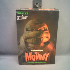 NECA Universal Monsters x TMNT Ultimate Michelangelo as The Mummy